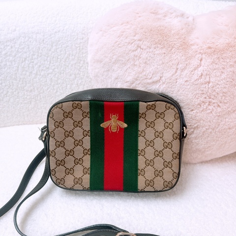 Gucci 蜜蜂老花相機包