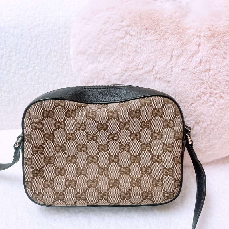 Gucci 蜜蜂老花相機包-5