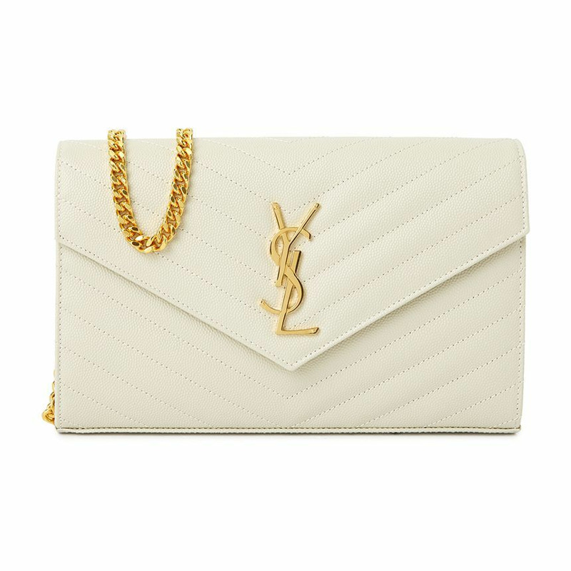 SAINT LAURENT Monogram Matelassé 女士鏈單肩包 377828 BOW01 9207-0