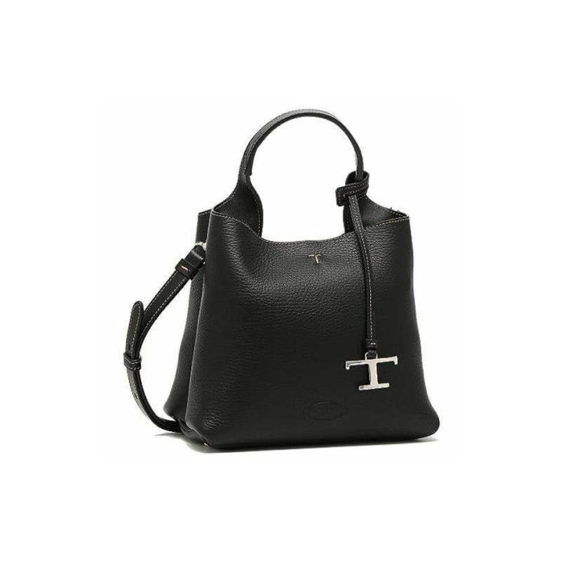 TODS 永恆迷你手提包 黑色-3