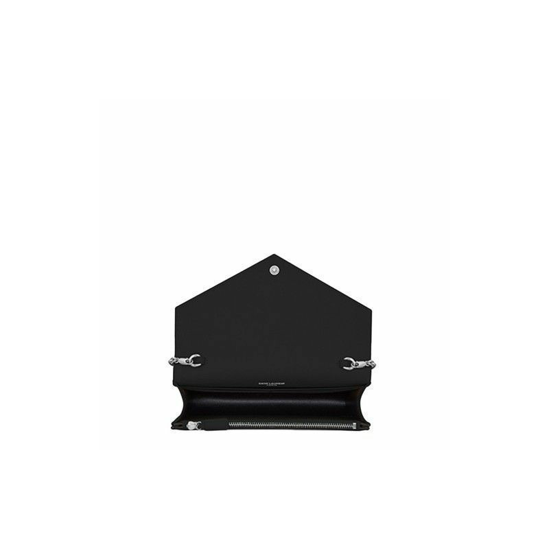 SAINT LAURENT 馬特拉塞凸紋鏈條包 742920 BOW02 1000-3