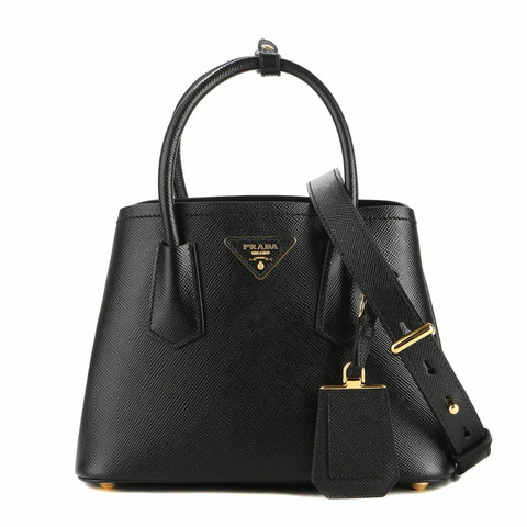 PRADA 24FW 雙色 Saffiano 皮革肩背包