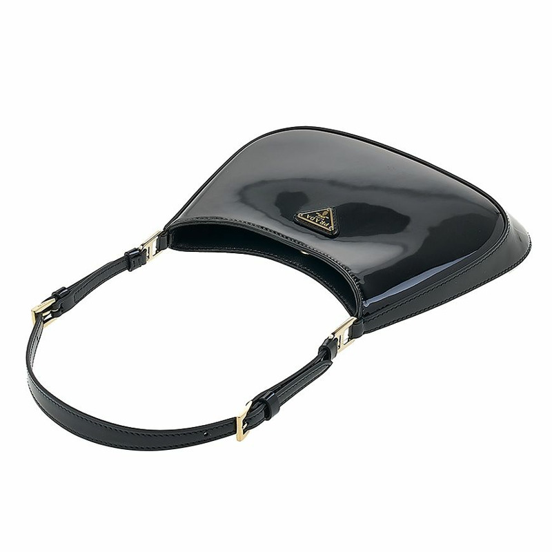 PRADA Cleow漆皮包（HOO）1BC169 069 F03KJ-4