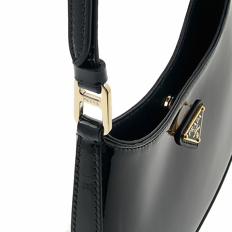 PRADA Cleow漆皮包（HOO）1BC169 069 F03KJ-8