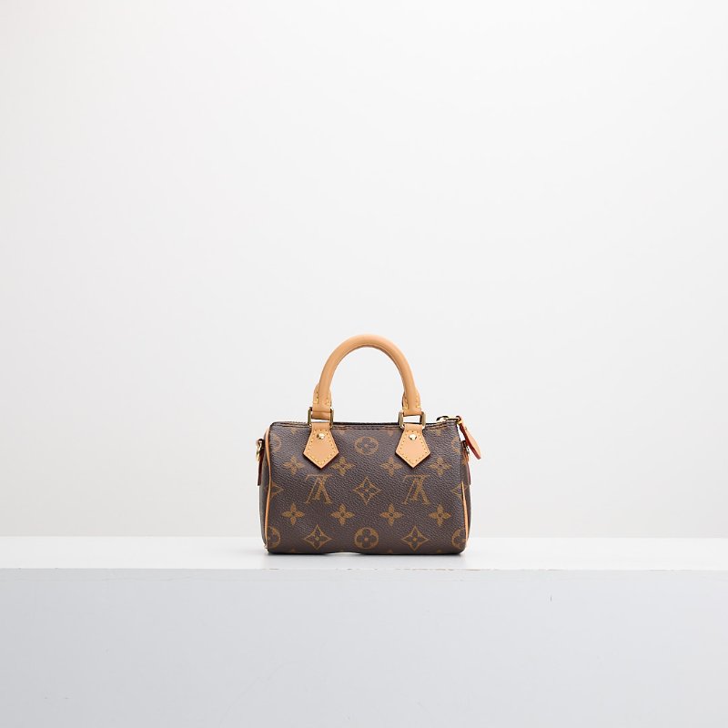 二手Lv nano speedy 老花-0