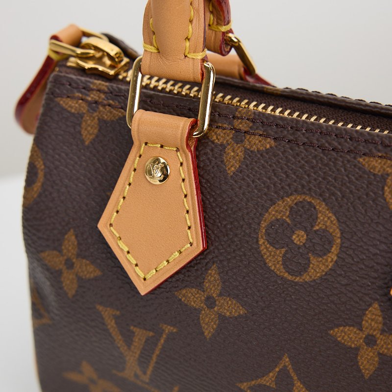 二手Lv nano speedy 老花-12