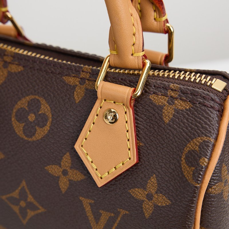 二手Lv nano speedy 老花-13