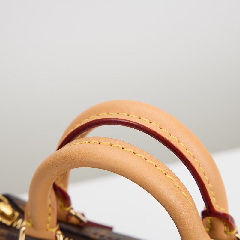 二手Lv nano speedy 老花-14