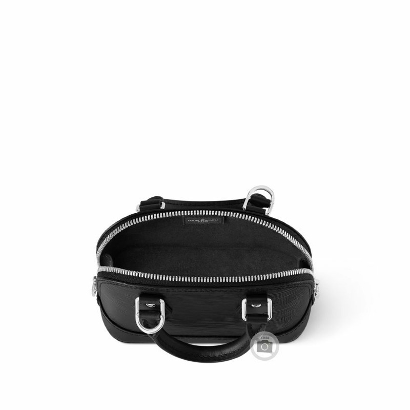 LOUIS VUITTON Nano Alma Epi Black-5