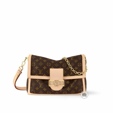LOUIS VUITTON Dauphine Soft GM M47149