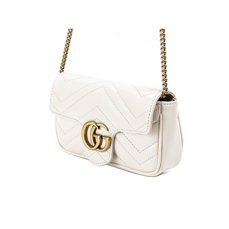 GUCCI GG Marmont 超迷你斜背包 24SS (476433 DTDCT)-5