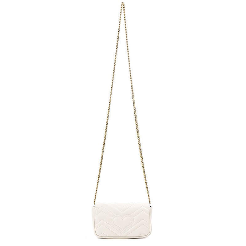 GUCCI GG Marmont 超迷你斜背包 24SS (476433 DTDCT)-8