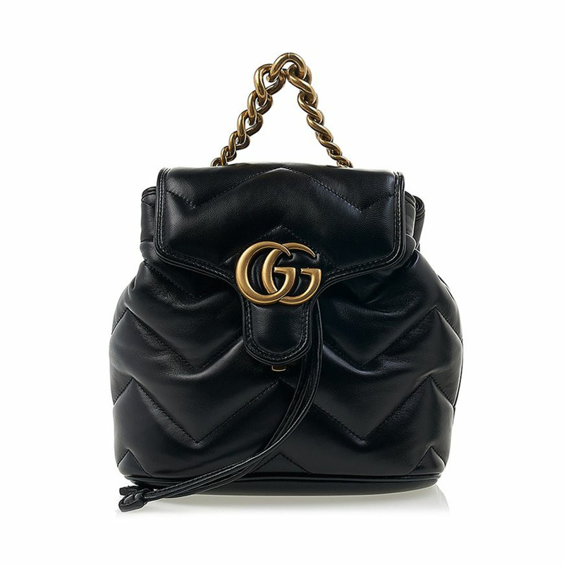 GUCCI GG Marmont 馬特拉塞凸紋背包-0