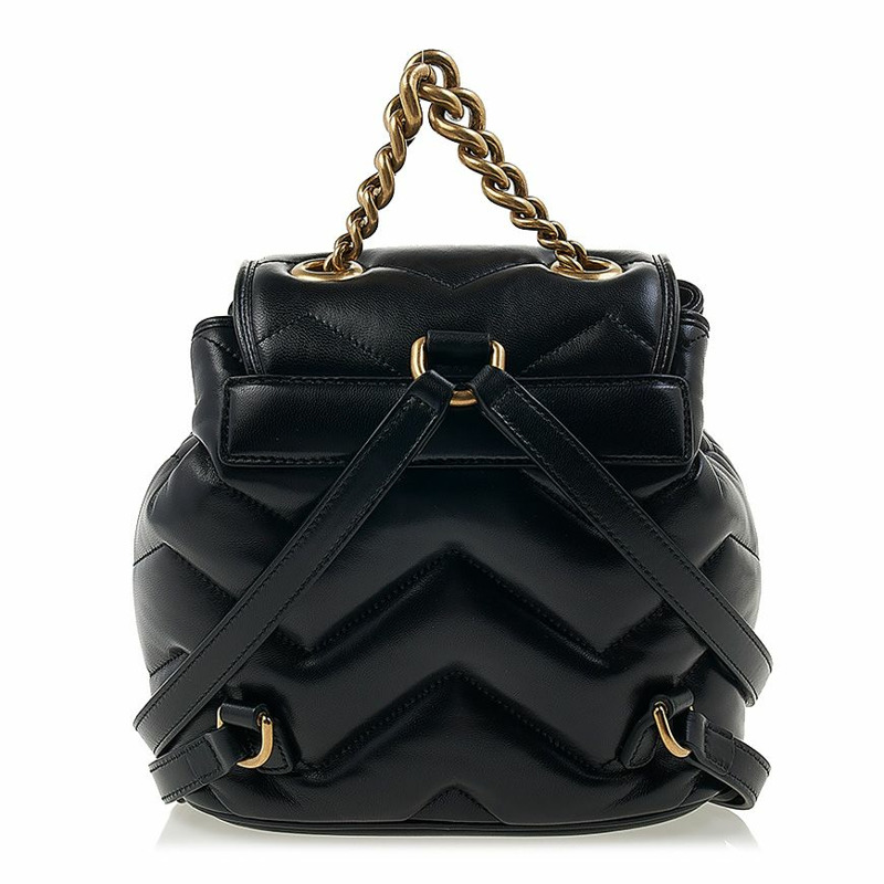 GUCCI GG Marmont 馬特拉塞凸紋背包-2