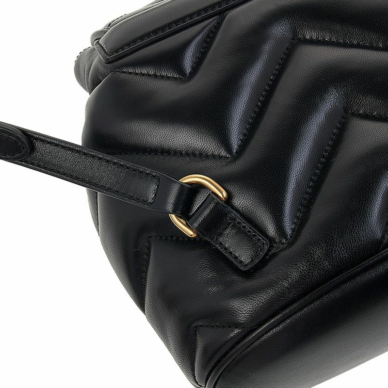 GUCCI GG Marmont 馬特拉塞凸紋背包-7