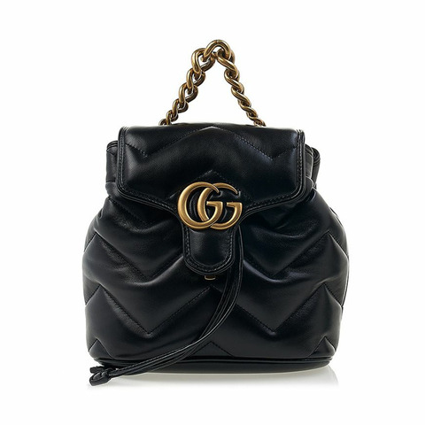 GUCCI GG Marmont 馬特拉塞凸紋背包