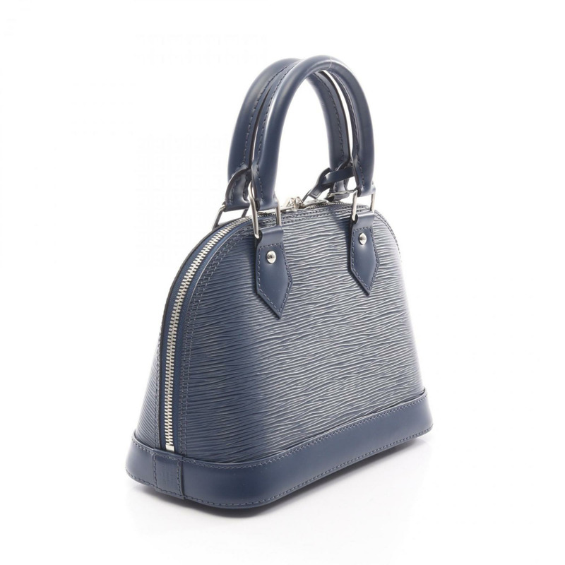 路易威登 Alma BB Epi 皮革手提包，靛藍色，女士，海軍藍，M40855-1