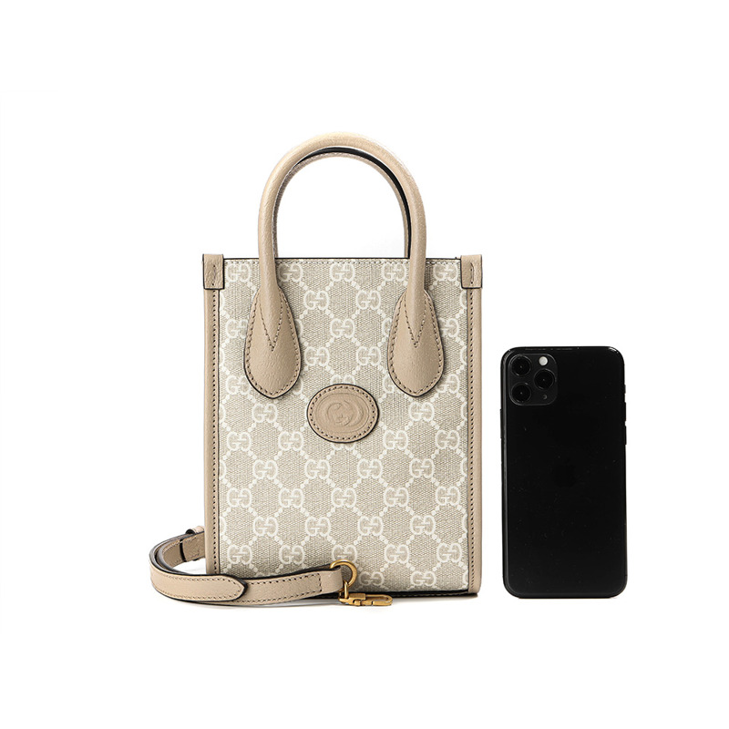 GUCCI 互鎖 G 手提袋 24SS (671623 UULBT)-17