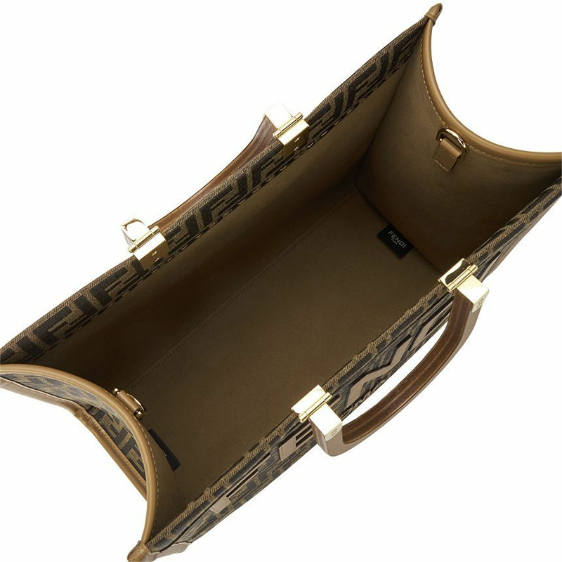 FENDI 8BH386 ALVY F1GE3 女士購物袋-5