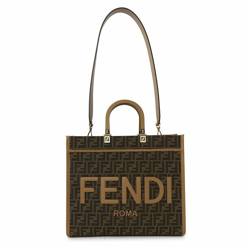 FENDI 8BH386 ALVY F1GE3 女士購物袋-6