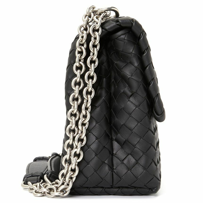 BOTTEGA VENETA 386498 VO0BG 8806_2 女士鏈條單肩包-4