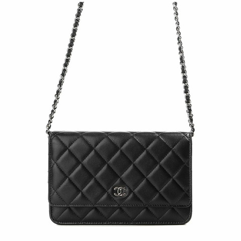 CHANEL 經典 WOC 羊皮斜背包