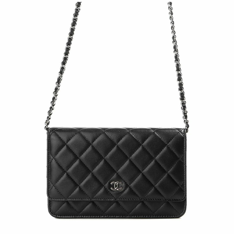 CHANEL 經典 WOC 羊皮斜背包-0