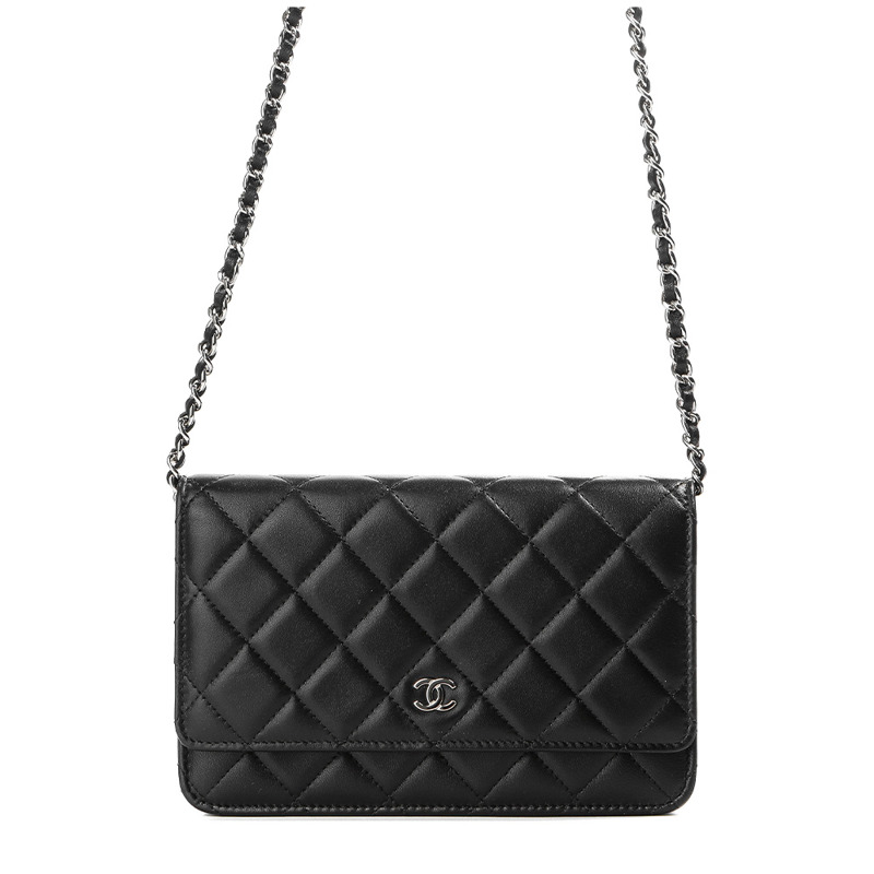 CHANEL 經典 WOC 羊皮斜背包-3