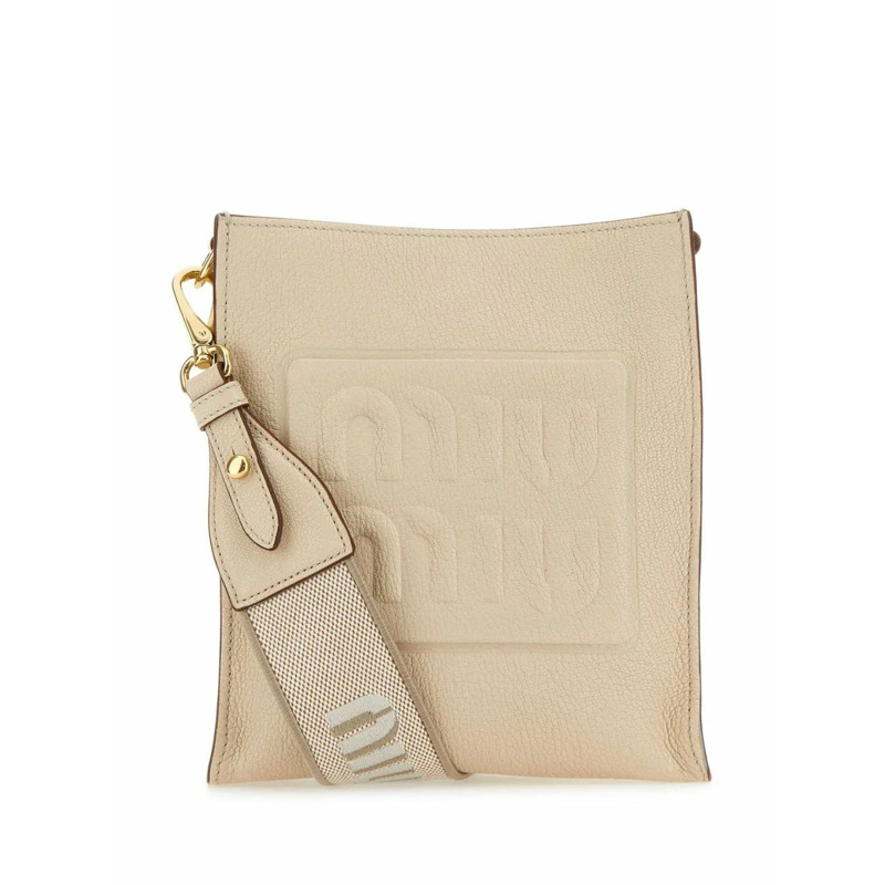 MIU MIU 24SS 馬德拉斯皮革單肩包 5BC144 2AJB-3