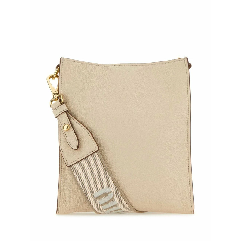 MIU MIU 24SS 馬德拉斯皮革單肩包 5BC144 2AJB-4