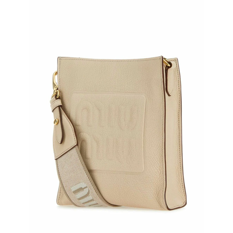 MIU MIU 24SS 馬德拉斯皮革單肩包 5BC144 2AJB-5