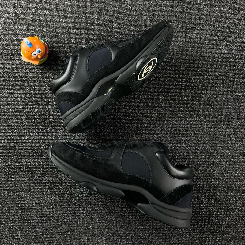 Chanel香奈兒黑色運動鞋 尺碼 37.5 整體成色不錯-2