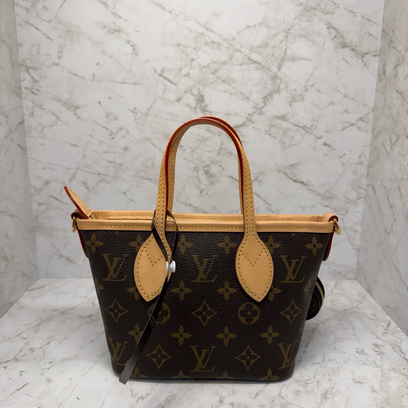 LV NEVERFULL老花托特包斜背包/晶片-2