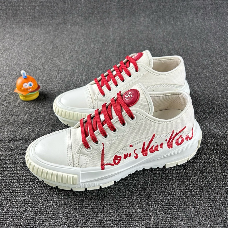 Louis Vuitton路易威登小白鞋 尺碼:37.5 詳情:整體成色不錯-0