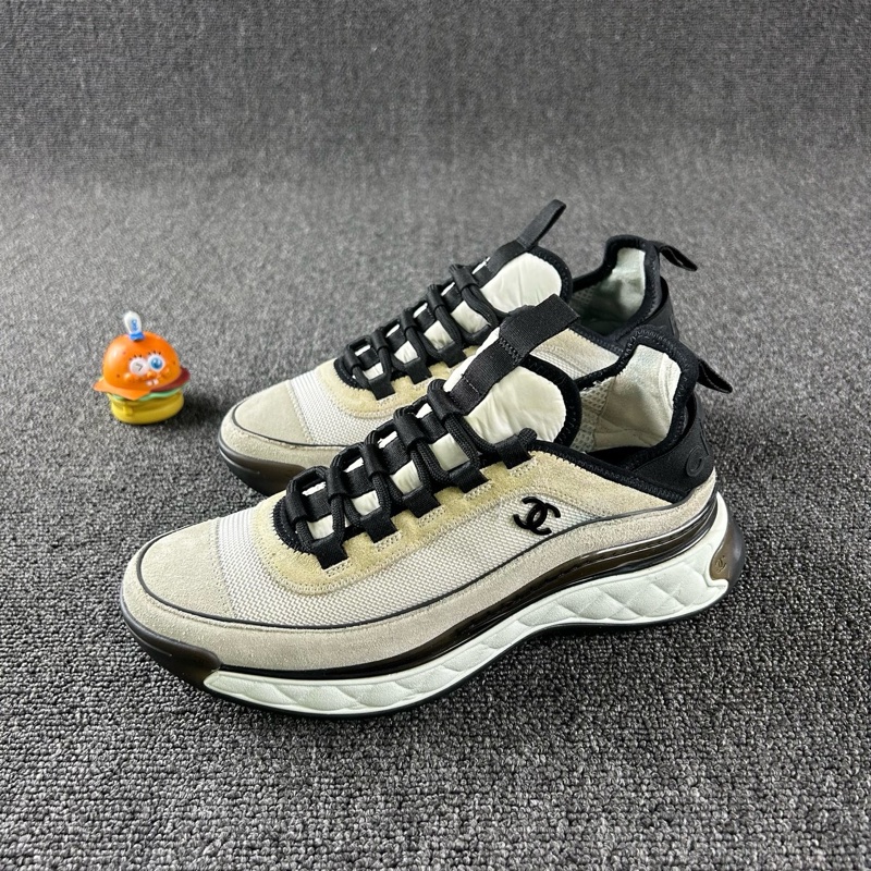 Chanel香奈兒熊貓運動鞋 尺碼38 整體成色不錯-0