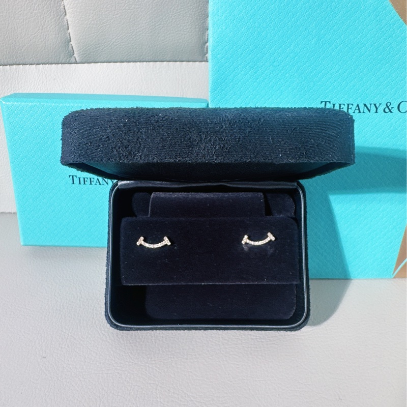 Tiffany蒂芙尼 Smile迷你微笑耳环-2