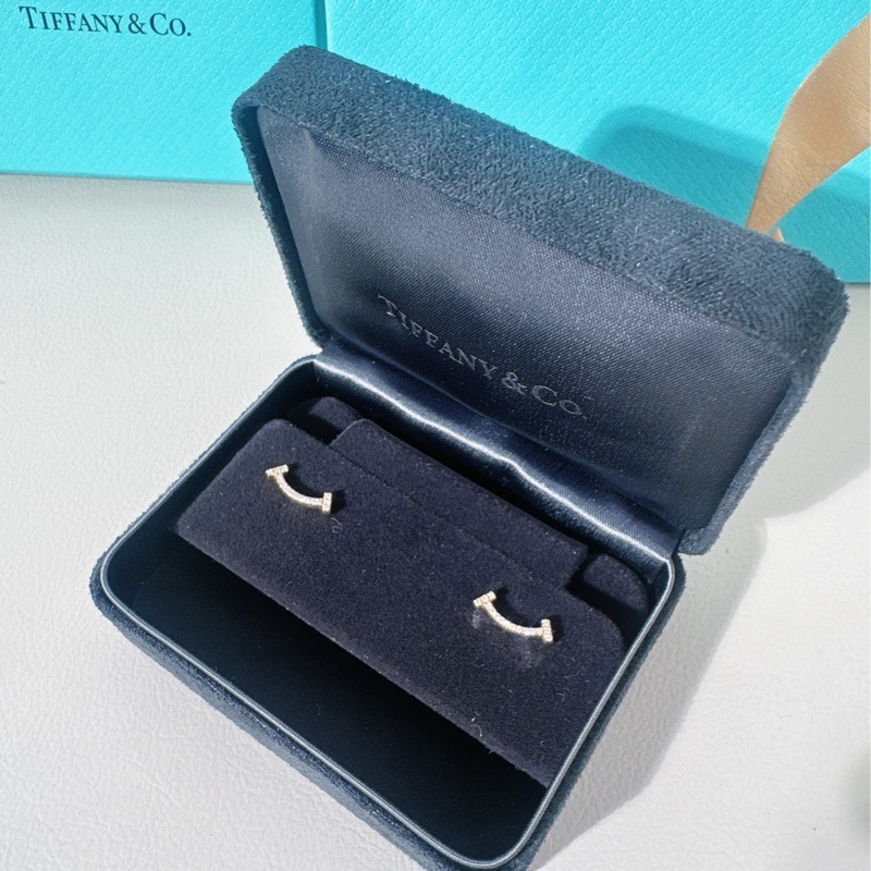 Tiffany蒂芙尼 Smile迷你微笑耳环-4