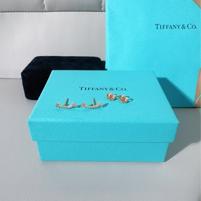 Tiffany蒂芙尼 Smile迷你微笑耳环-5