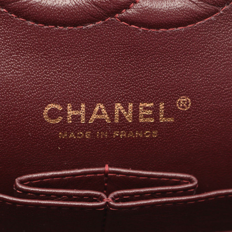 香奈兒 (CHANEL) Matelasse W 翻蓋鏈條肩背包 A01112 黑色皮革 二手 女士 GHW-3