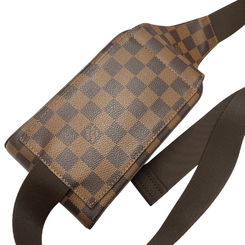 LOUIS VUITTON 路易威登 N51994 GERONIMOS 胸包 棋盤格 棕色 金釦-2