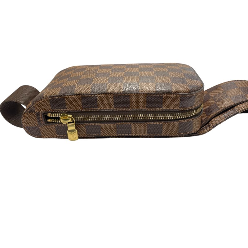 LOUIS VUITTON 路易威登 N51994 GERONIMOS 胸包 棋盤格 棕色 金釦-3