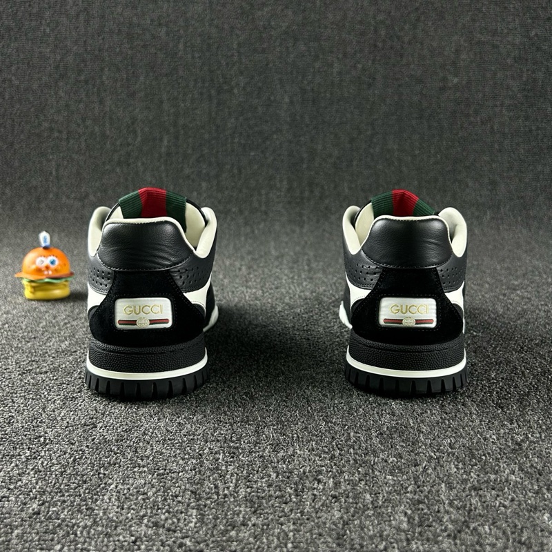 Gucci 古馳RE-WEB黑白板鞋 尺碼：37.5 整體成色不錯-4