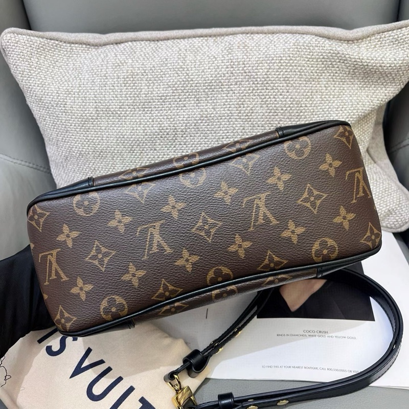 LV老花黑牛角 ，芯片款-5