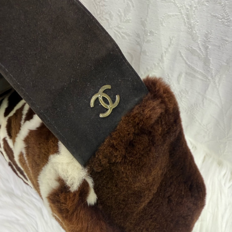 Vintage Chanel fur 罕有皮草 Handbag-9