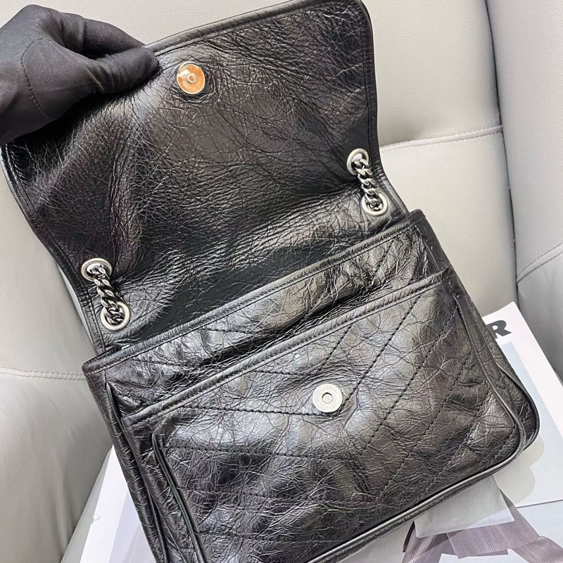 YSL黑色niki 中號-7