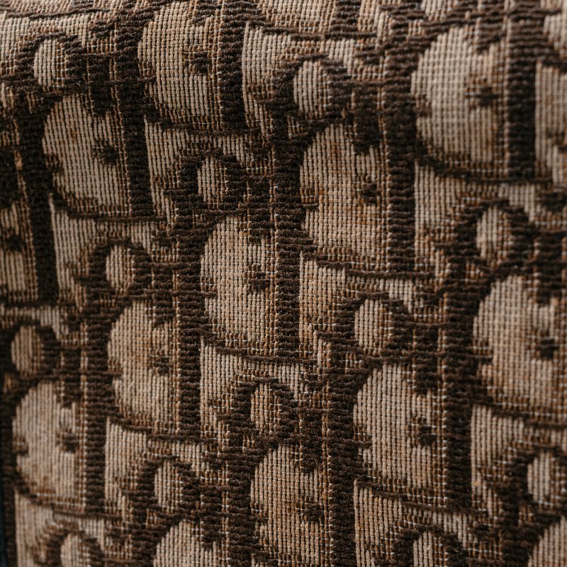 🧠小浮気見世物小屋🧠 法國製🇫🇷Christian Dior Vintage Trotter 老花織紋手拿包｜絕版 CD 垂墜金標-4