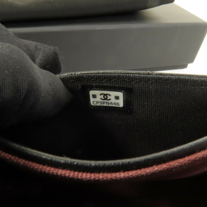 CHANEL 羊皮皮革Card Case金扣卡片套-8