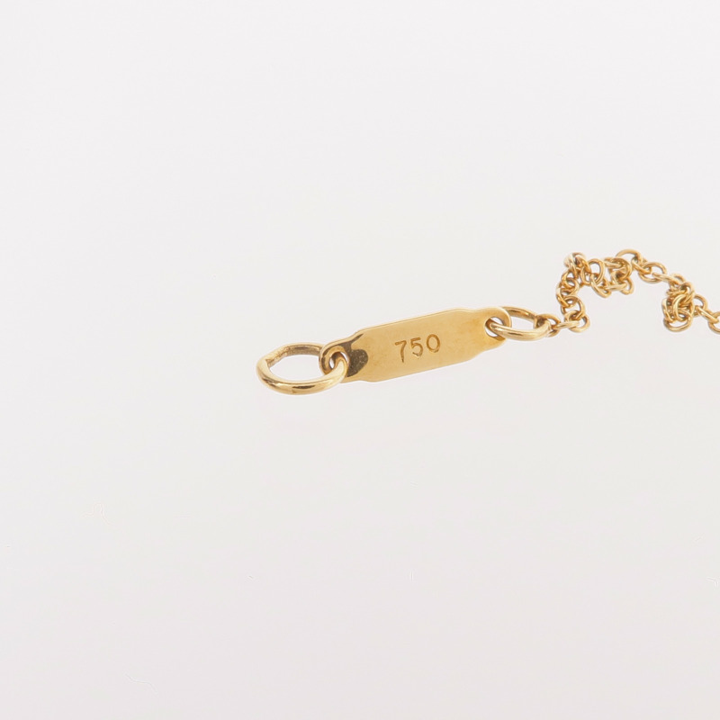 TIFFANY＆CO 18K黃金Tiffany Bow Necklace項鍊-7