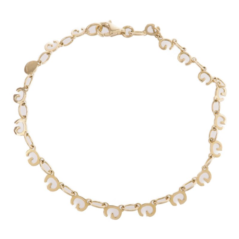 GUCCI 18K黃金Bracelet手鏈-3