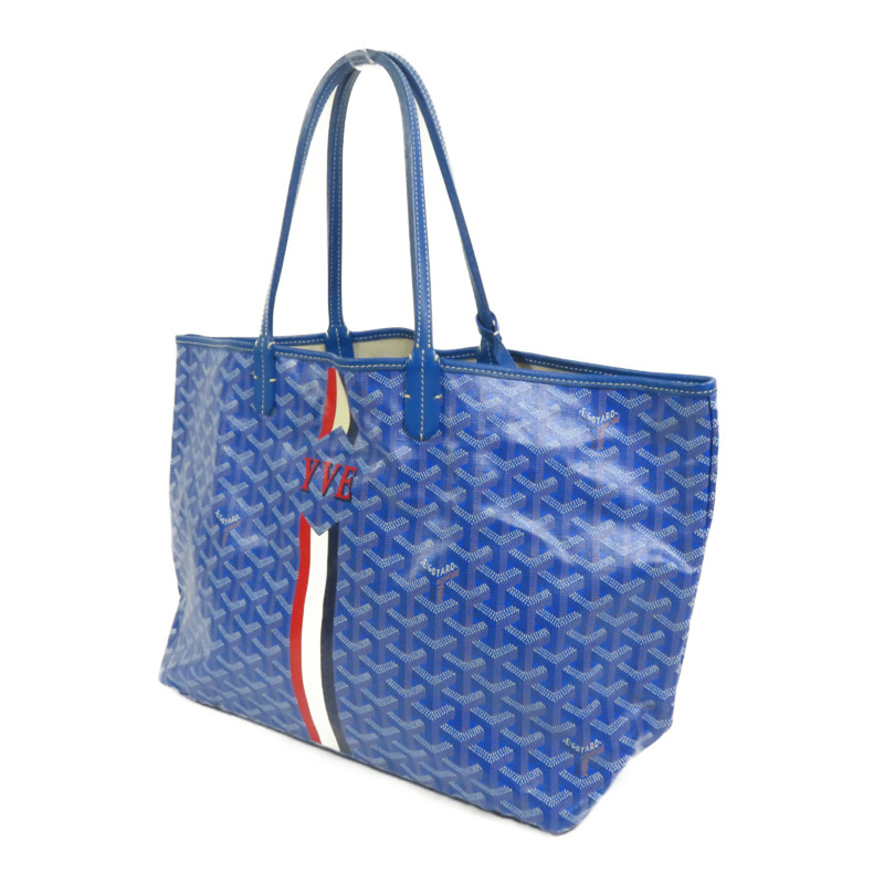 GOYARD 塗層帆布Saint Louis PM Stripes And Initials手挽袋-2